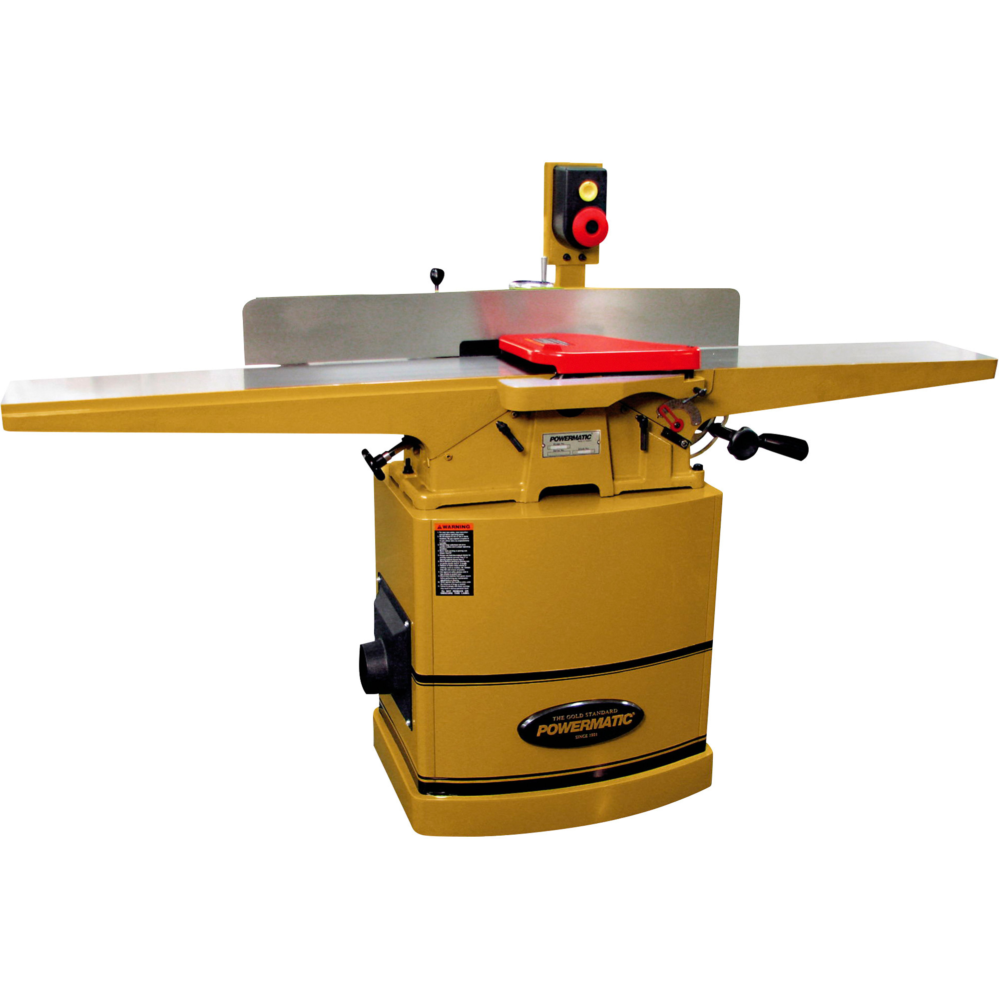 Powermatic 8in. Jointer,  2HP 1PH 230V, Helical Cutterhead, Model# 60HH JOINTER